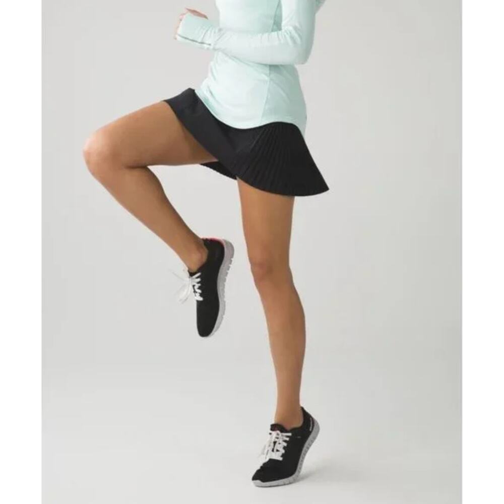 lululemon athletica Black Pleated Skort - Picture 5 of 13